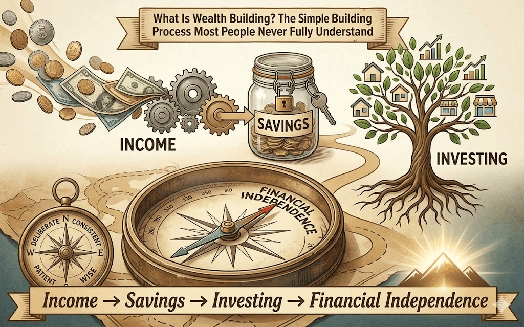 What is Wealth Building: It's accumulating assets to generate income that replaces your worfk income